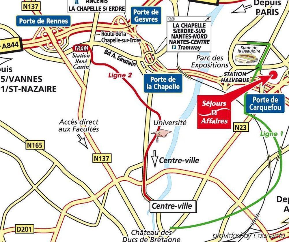 Sejours & Affaires Nantes La Beaujoire Aparthotel Εξωτερικό φωτογραφία